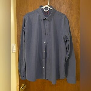 UNTUCKit Men’s Extra Large Navy Dress Shirt